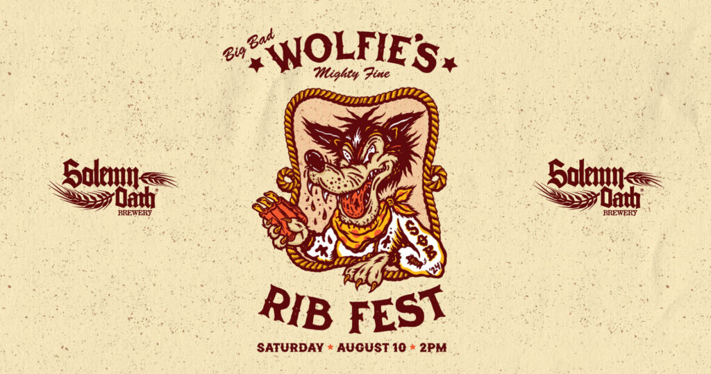 Big Bad Wolfie’s Mighty Fine Rib Fest at Solemn Oath Brewery